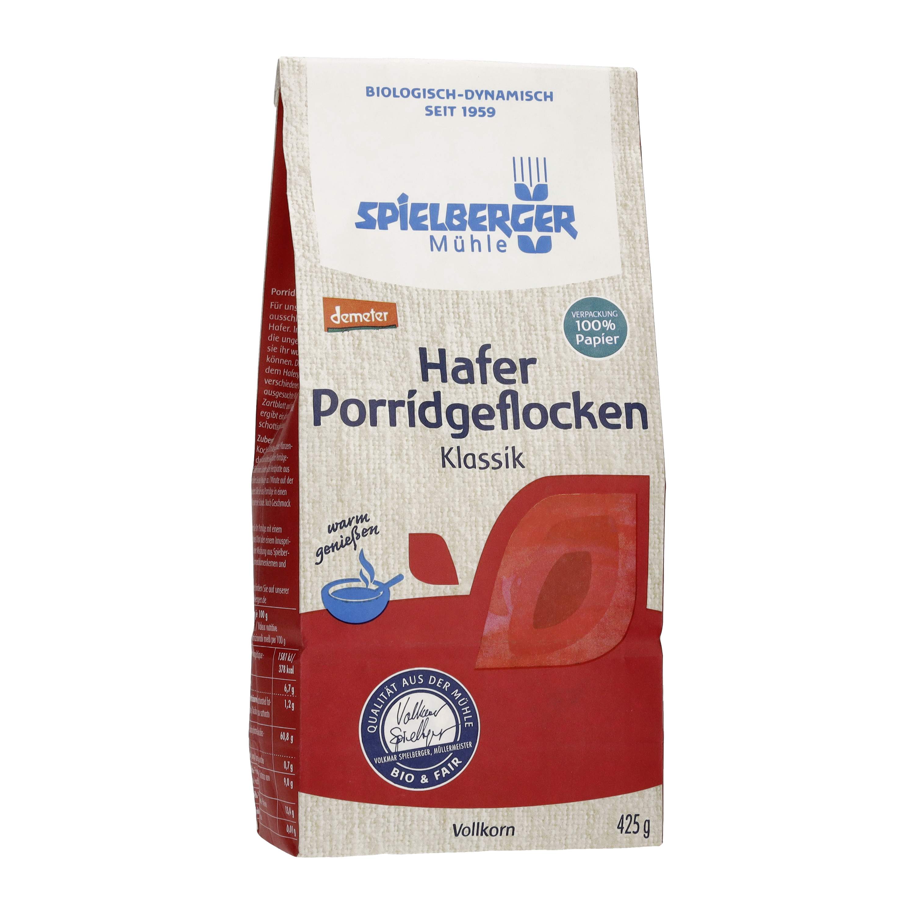 Hafer Porridgeflocken