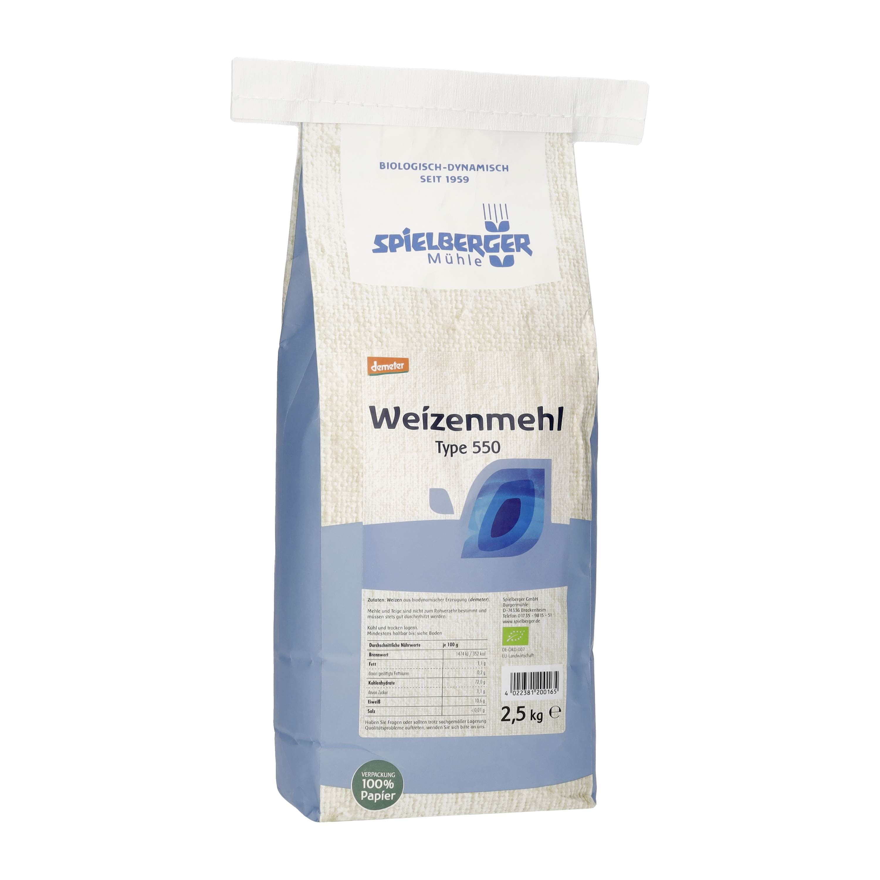 Weizenmehl, Typ 550