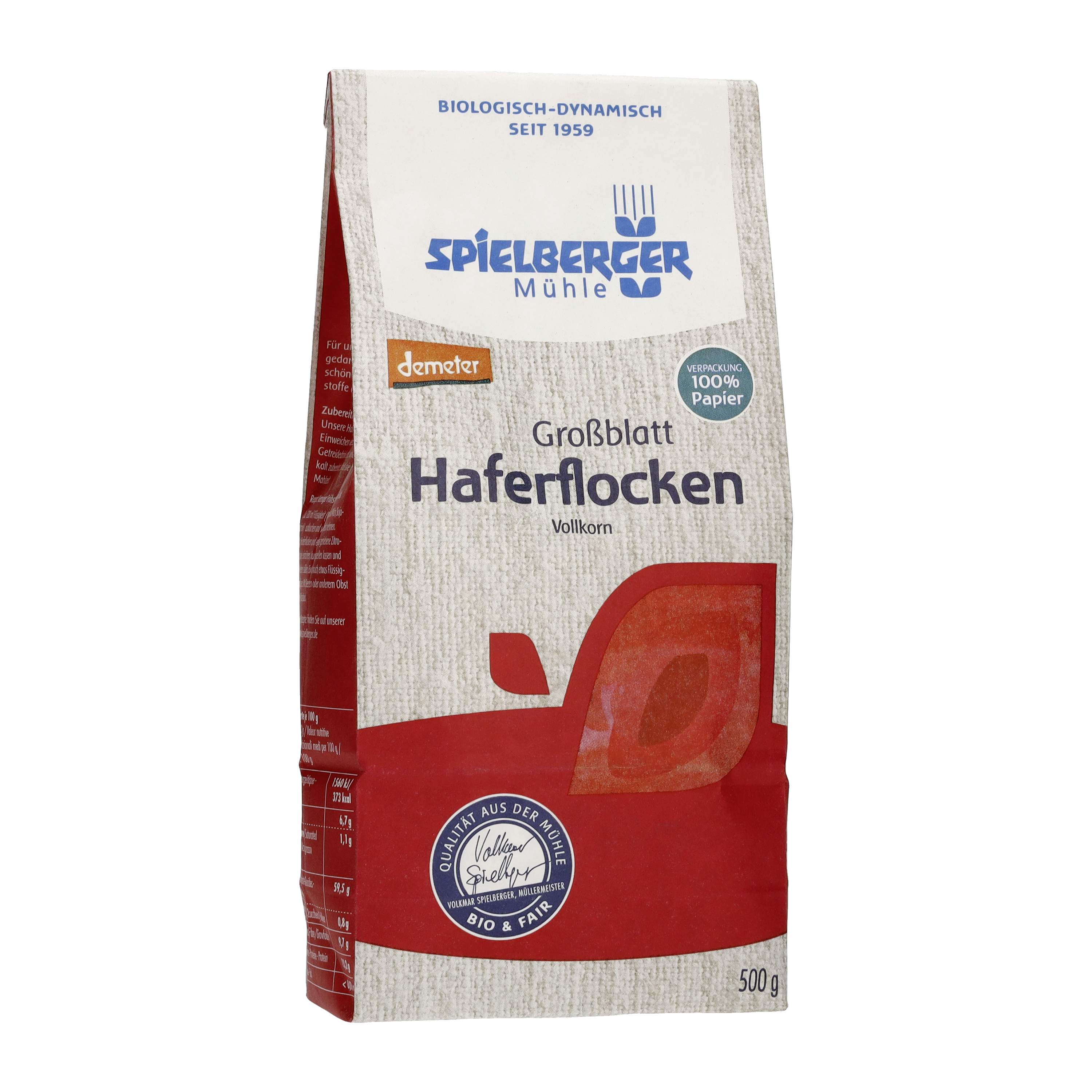 Haferflocken, Großblatt