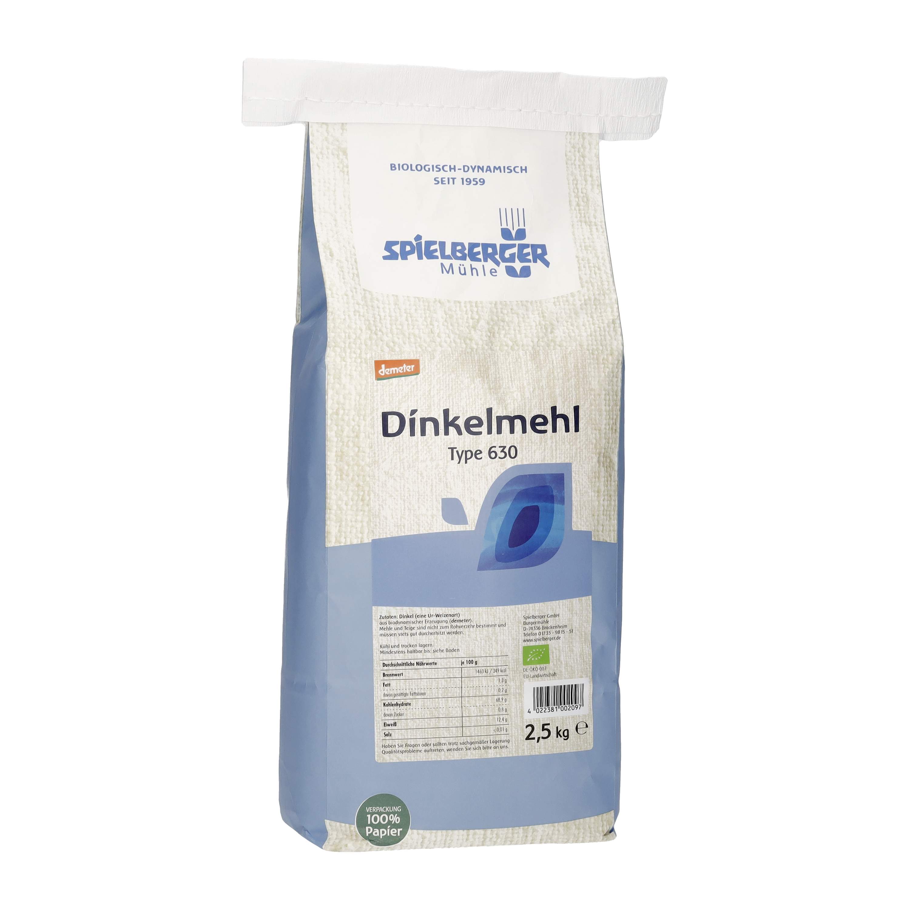 Dinkelmehl, Typ 630