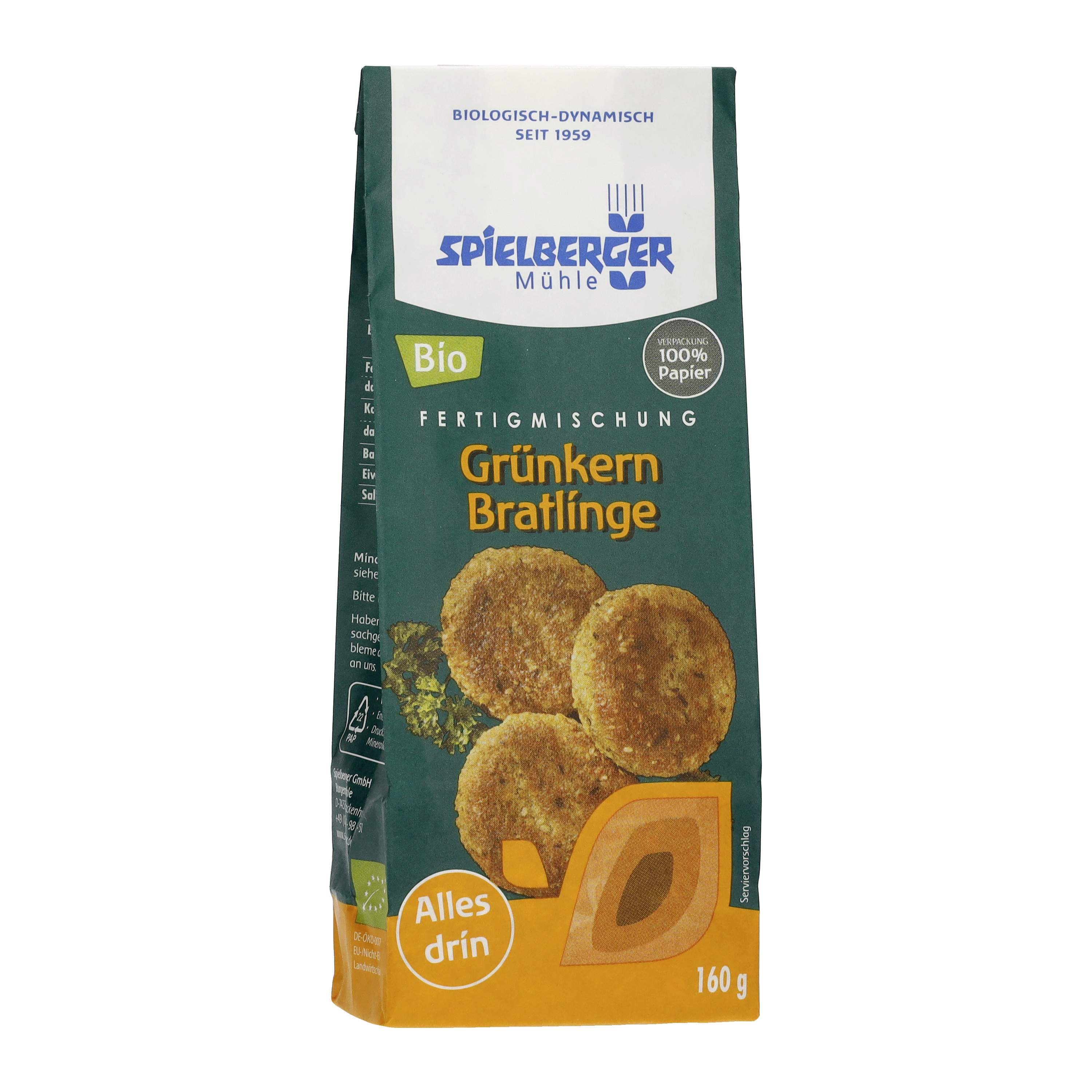 Grünkern Bratlinge
