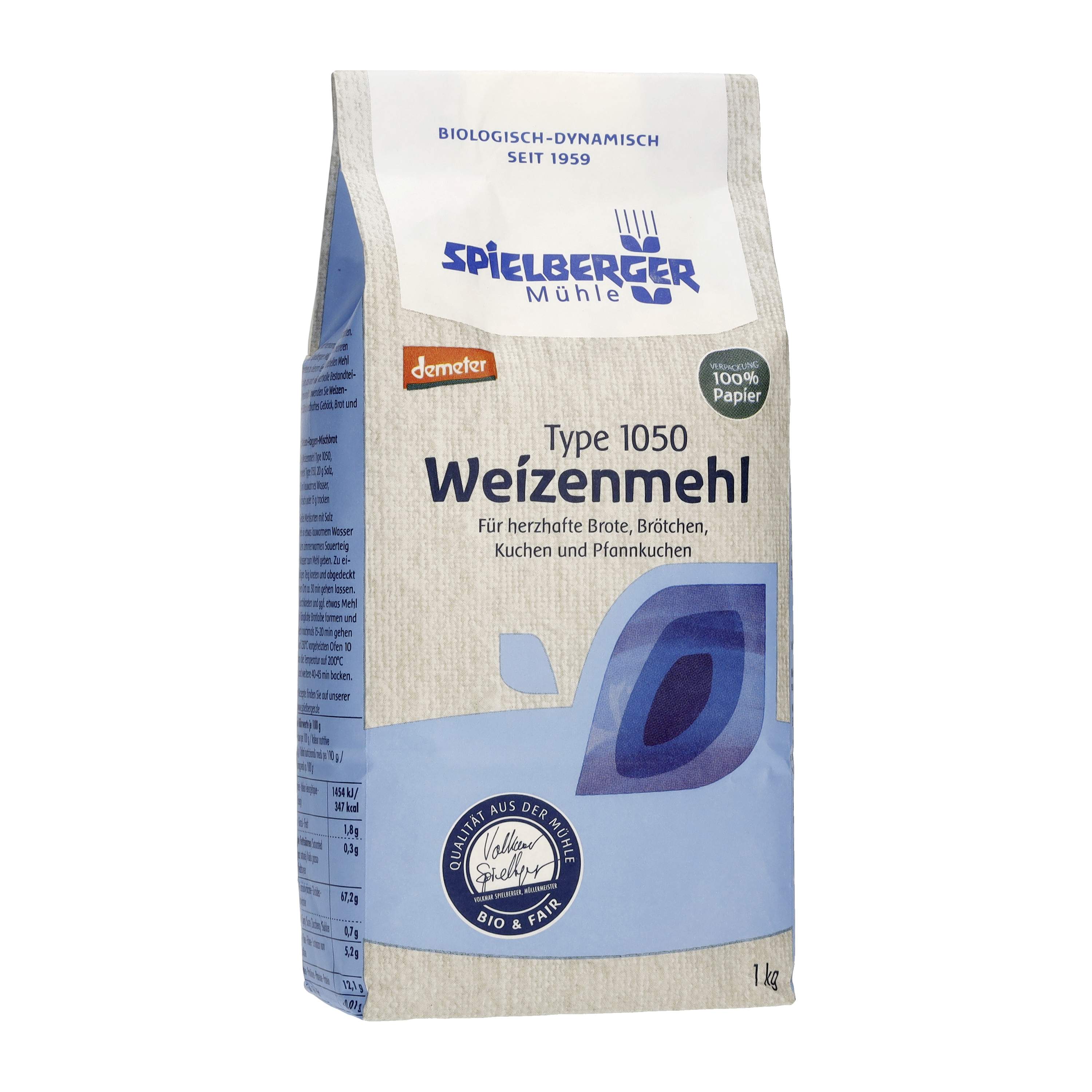 Weizenmehl, Typ 1050