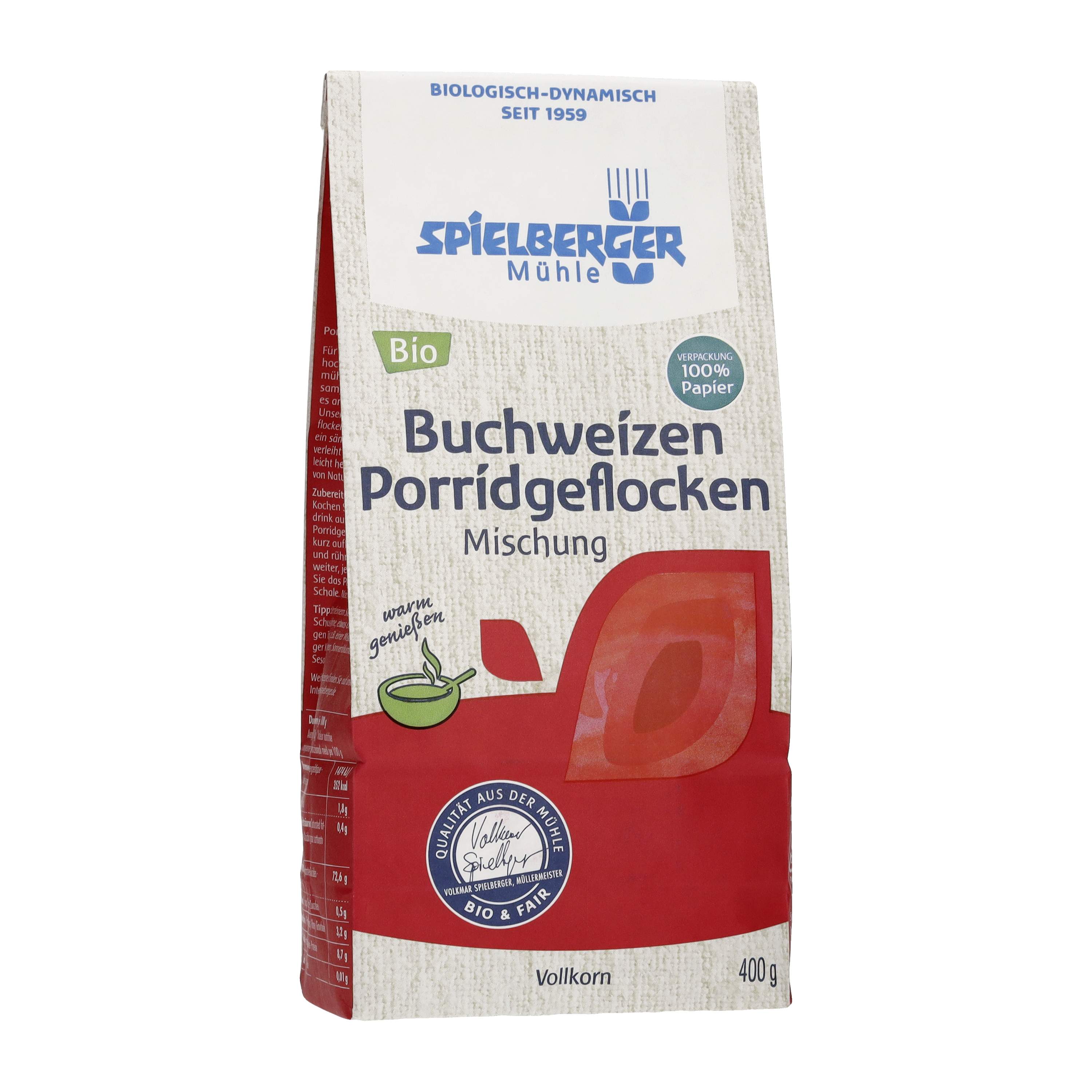 Buchweizen Porridgeflocken