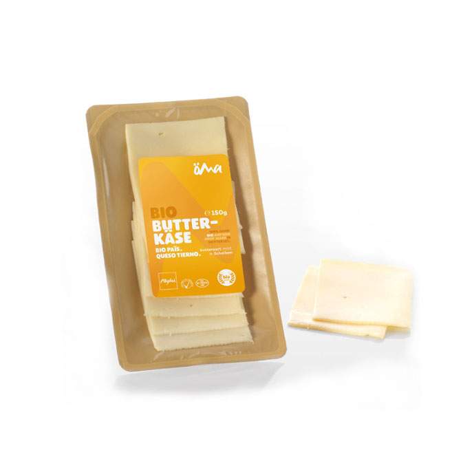 Butterkäse in Scheiben
