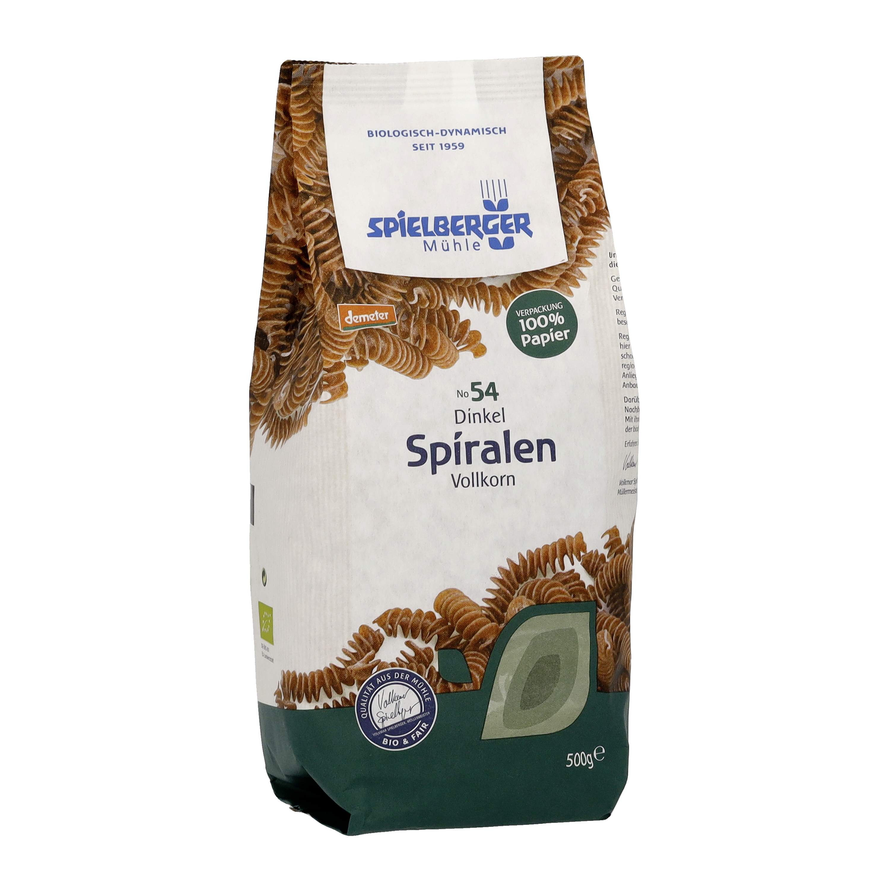 Dinkelvollkorn-Spiralen