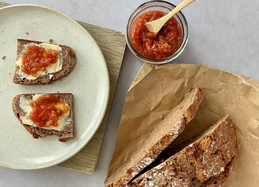 Apfel-Tomaten-Aufstrich