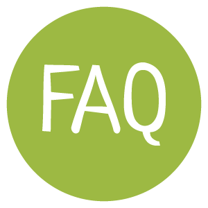 Symbol mit Buchstaben F A Q