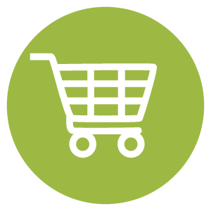 Symbol Einkaufswagen